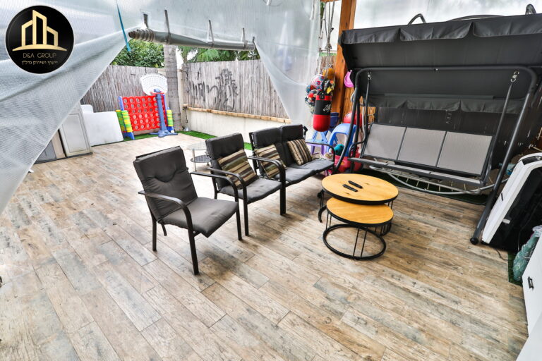 דירת גן למכירה במערב ראשון לציון