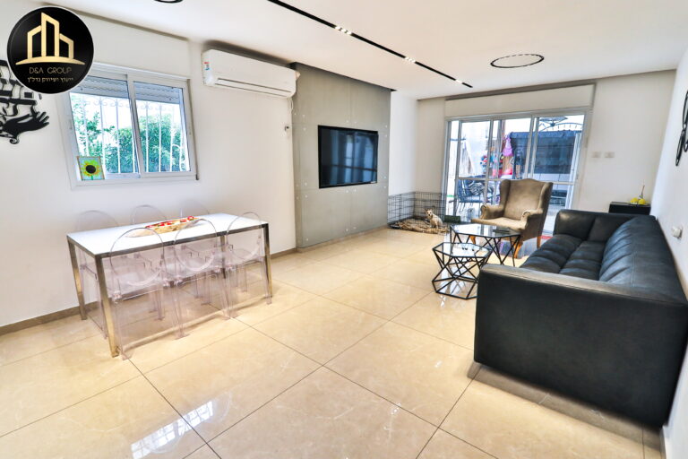 דירת גן למכירה במערב ראשון לציון