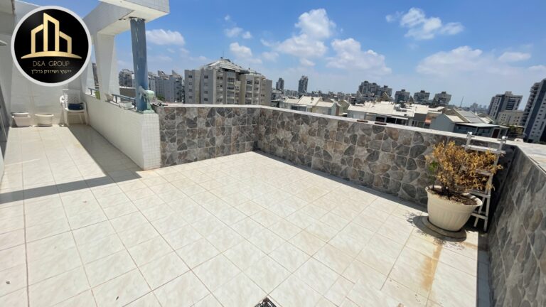 פנטהאוז דופלקס למכירה בראשון לציון