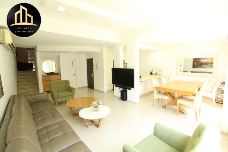 דופלקס גג למכירה בקרית גנים, מערב ראשון לציון